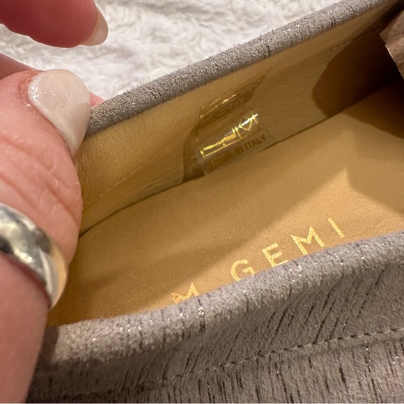 M.Gemi Womens Drivers Gray Size 39 1/2 - Picture 3 of 11